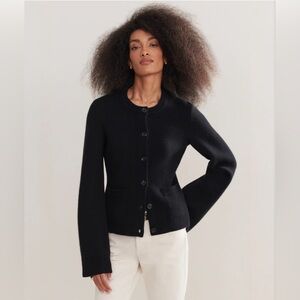 Jenni Kayne Cooper Cardigan Black
